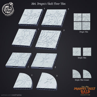 Dragon's Vault Floor Tiles